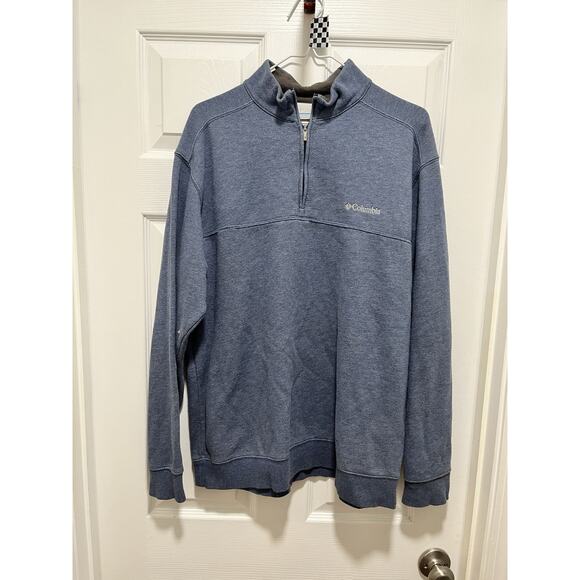 Columbia Men’s Hart Mountain II 1/4 Zip Pullover Sweatshirt Large - Picture 2 of 6